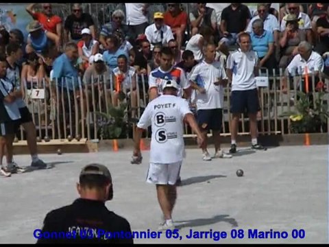 Demi-finales 1D, Championnat de France Doubles, Sport-Boules, Le Puy en Velay 2013