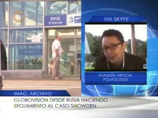 Enviado de Globovisión a Rusia: no hay respuesta oficial del Gobierno a la fecha sobre solicitud de asilo de Snowden