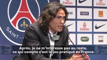 Conférence de présentation d'Edinson Cavani