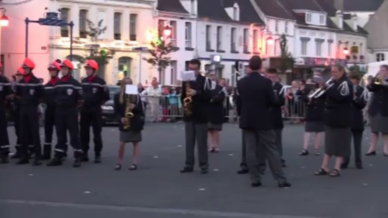 13 juillet 2013 - Embrasement de la Mairie d'Etaples sur Mer