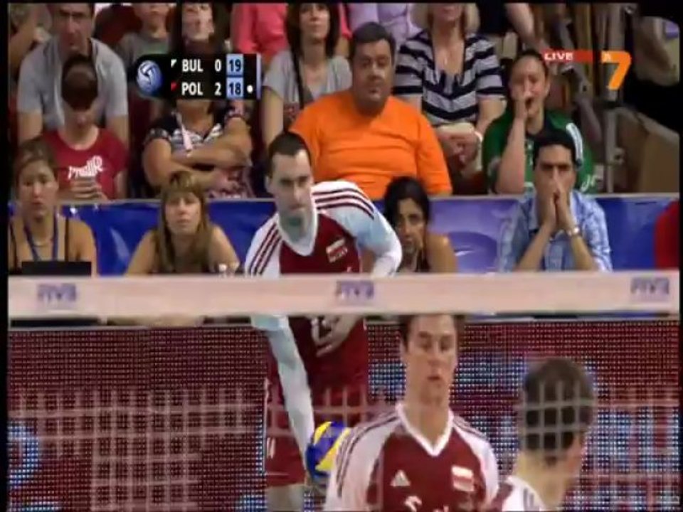 Bulgaria - Poland 13.07.2013 World League volleyball 2/3