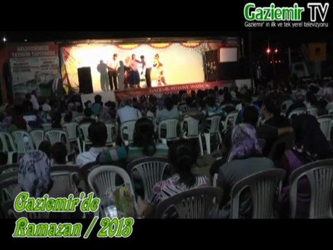 Gaziemir Belediyesi Ramazan 2013 Aktepe Mahallesi İftar Programı