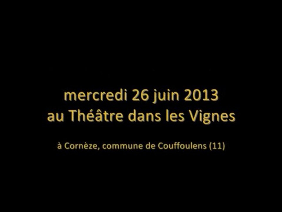 Atelier théâtre 2012/2013 - Initiation - enfants 12-14.ans (26.06.2013) vidéo Colines'mum