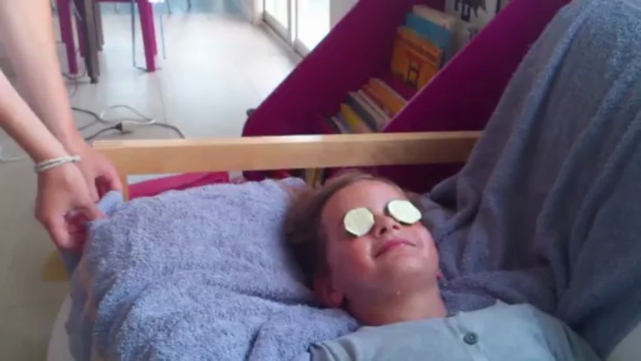 séance de soins beauté fait maison Bertille