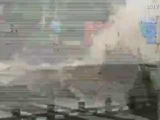 Tifón en China origina impresionantes olas