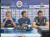 Volkan Demirel, Emre Belözoğlu ve Dirk Kuyt'ın Basın Toplantısı - Topuk Yaylası