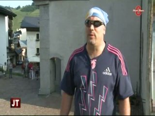 Pascal Vesin, curé franc-maçon, en pèlerinage (Megève)