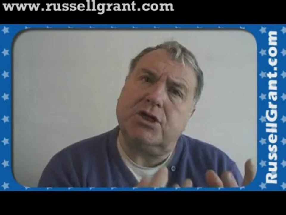 Russell Grant Video Horoscope Virgo July Wednesday 17th 2013 www.russellgrant.com