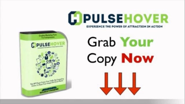 Free WP Plugin - PulseHover - Get Visitors To Share Your Images | wordpress social links plugin