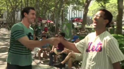 Harvey Asks New Yorkers About Himself