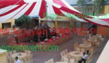 thongvietevent chuyên cho thuê dù bạt LH Mr Hưng 0906893068