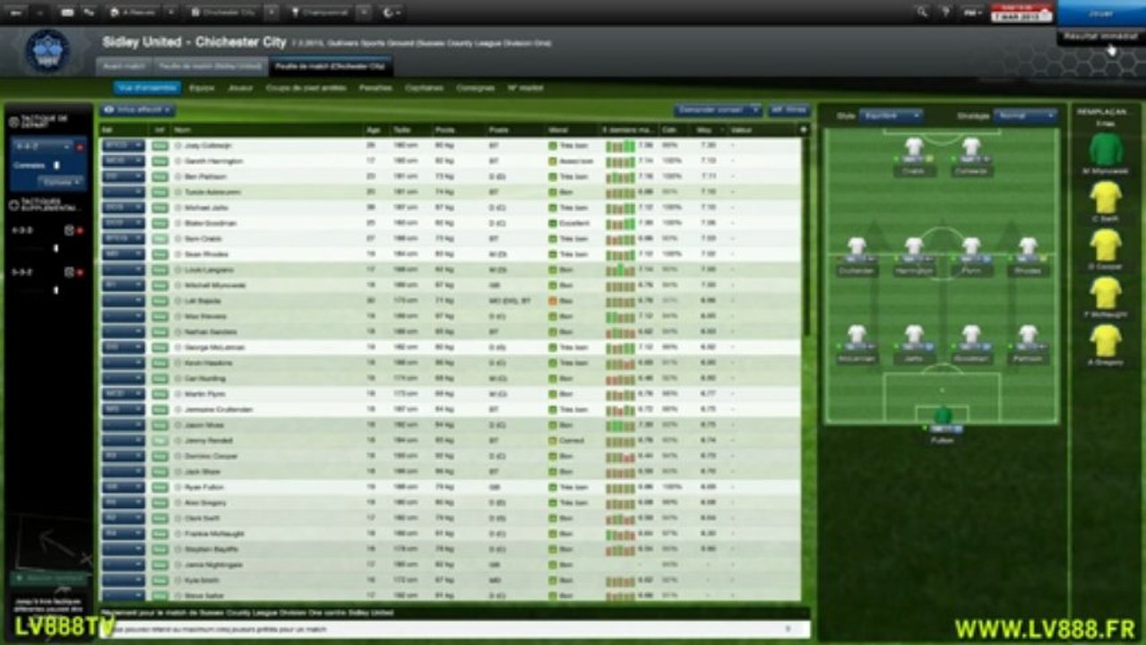 Football Manager 2013 - Alex Reeves Story n°4 - Episode n°12 - LV888TV