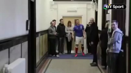 See if some of our top football stars can 'beat the bin'