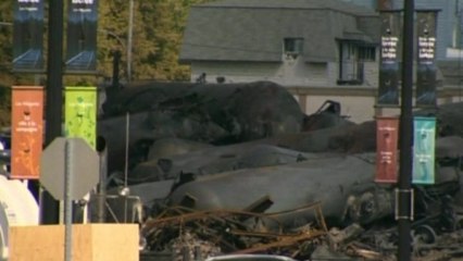 Lac-Megantic crash scene