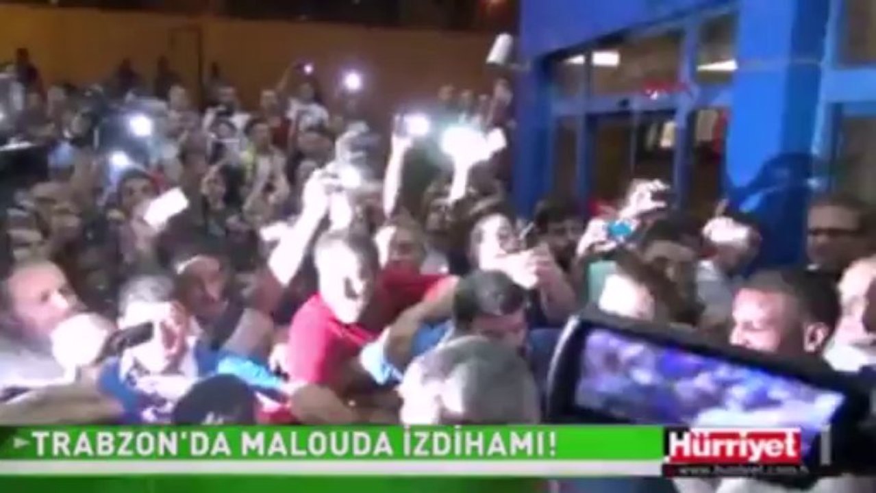 Florent Malouda accueilli en héros à Trabzonspor !