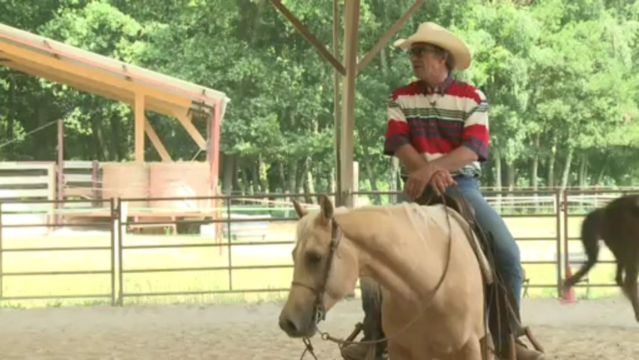 Près de Rouen, les cavaliers montent comme des cowboys