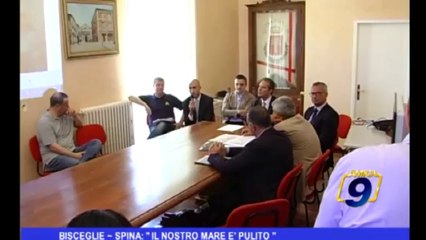 Bisceglie | Spina: "Il nostro mare è pulito"