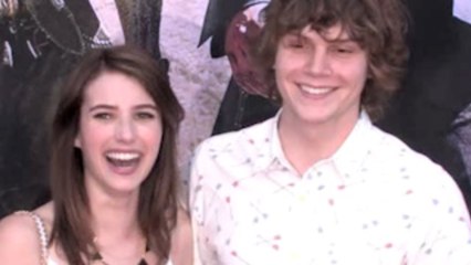 Emma Roberts & Evan Peters - Before she Punched Him