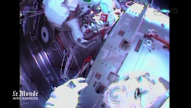 Un astronaute victime d'une fuite dans son casque lors d'une sortie dans l'espace