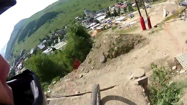 Drift HD Ghost Crankworx Slopestyle With Tomas Lemoine Les Deux Alpes 2013
