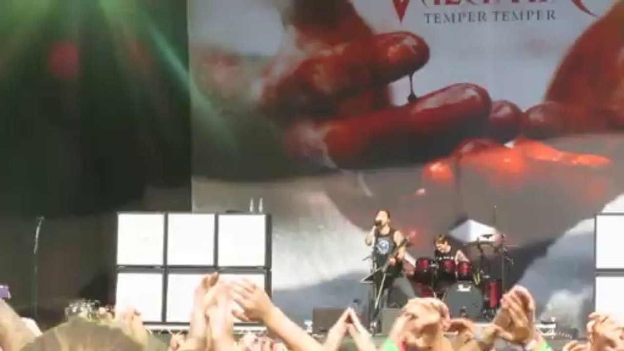 Bullet For My Valentine - Temper Temper - live @ Bråvalla Festival