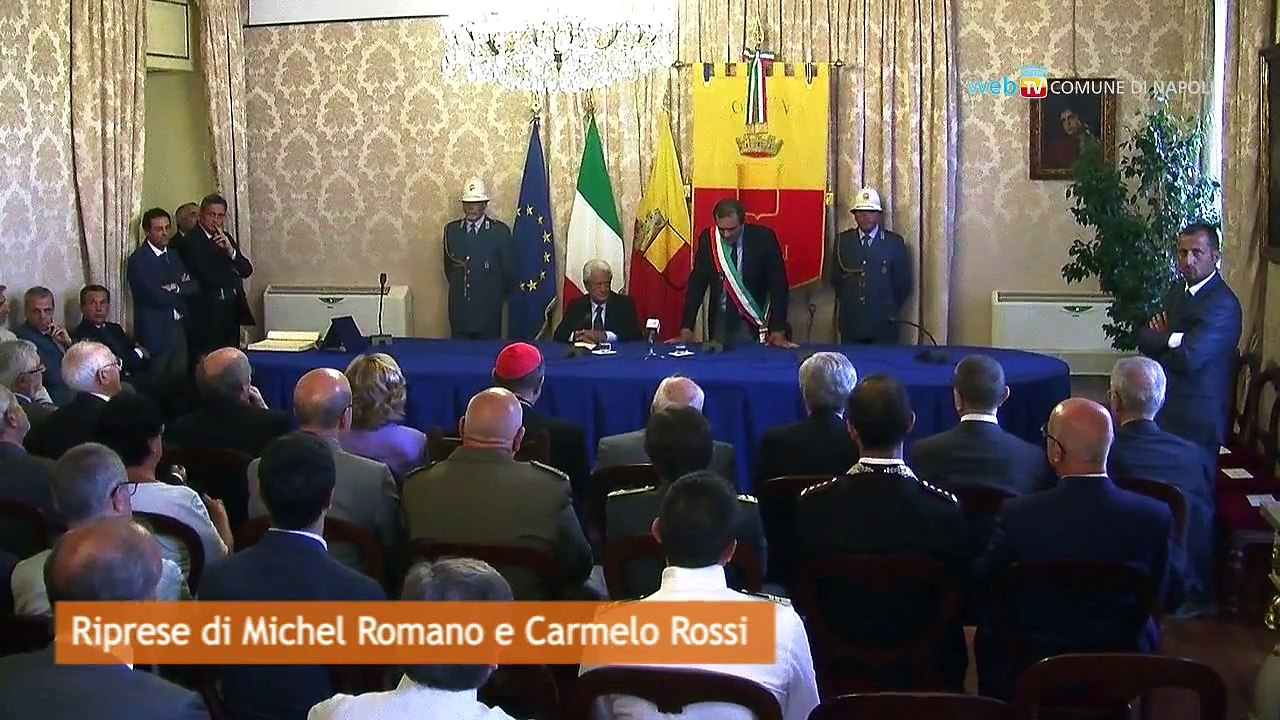 Napoli - Carlo Alemi è cittadino onorario -1- (16.07.13)