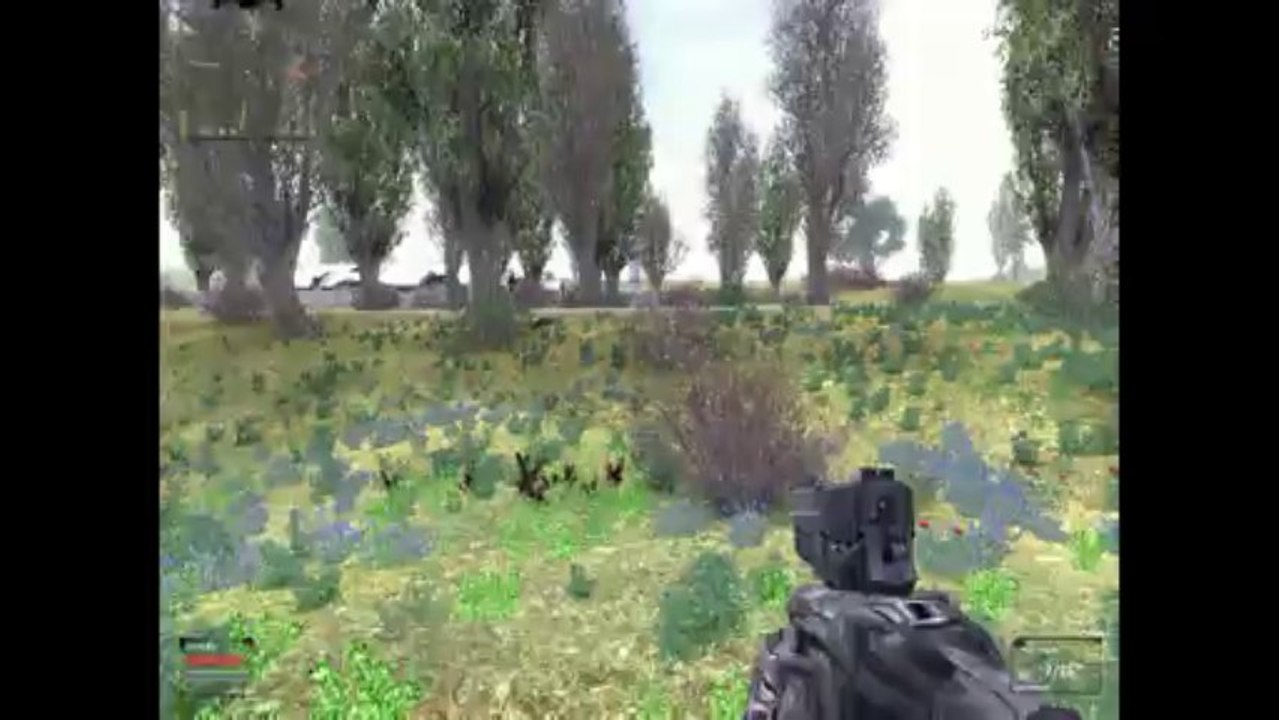 stalker shadow of chernobyl + mod SMP 2.4 - partie 7 - coucou, tu veux voir ma gatling ?