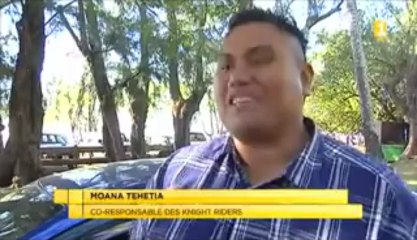 Ils vont conquérir Paris! Les« knight riders »