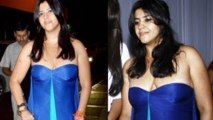 Wardrobe Malfunction? Ekta Kapoor In Eye-Popping Dress!