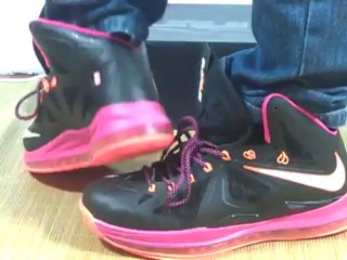 Nike LeBron James 10 shoes On Feet