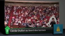 Top Média : Les larmes de Cécile Duflot à l’Assemblée nationale
