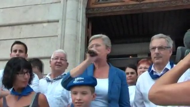 Ouverture des Fêtes de la Madeleine, la remise des clés