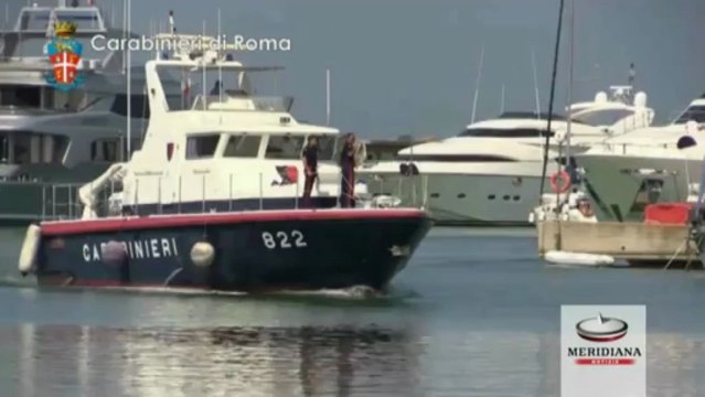 In 4 rubano nave da diporto ad Ostia, fermati dopo un lungo inseguimento in mare