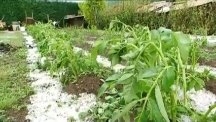 Des orages de grêle s'abattent sur les Hautes-Pyrénées