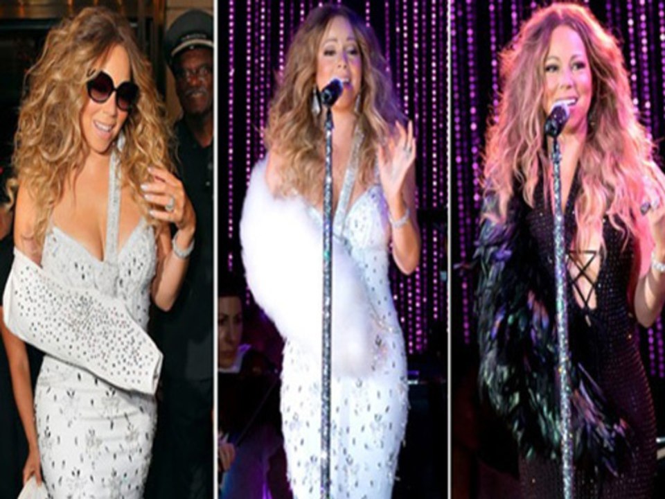 Mariah Careys Sling Fashion See Her MLB Performance HERE