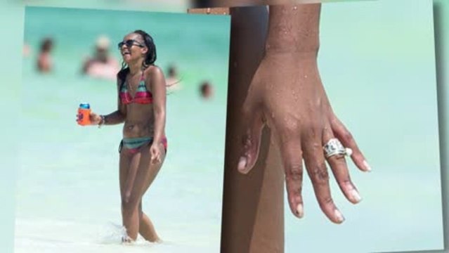 Bikini-Clad Bobbi Kristina Indulges in PDA With Fiancé Nick Gordon