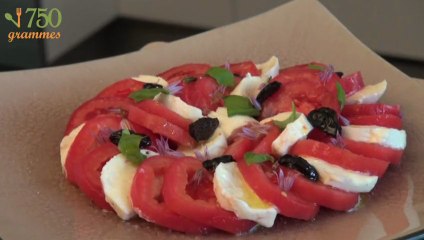 Recette de Tomates mozzarella - 750 Grammes
