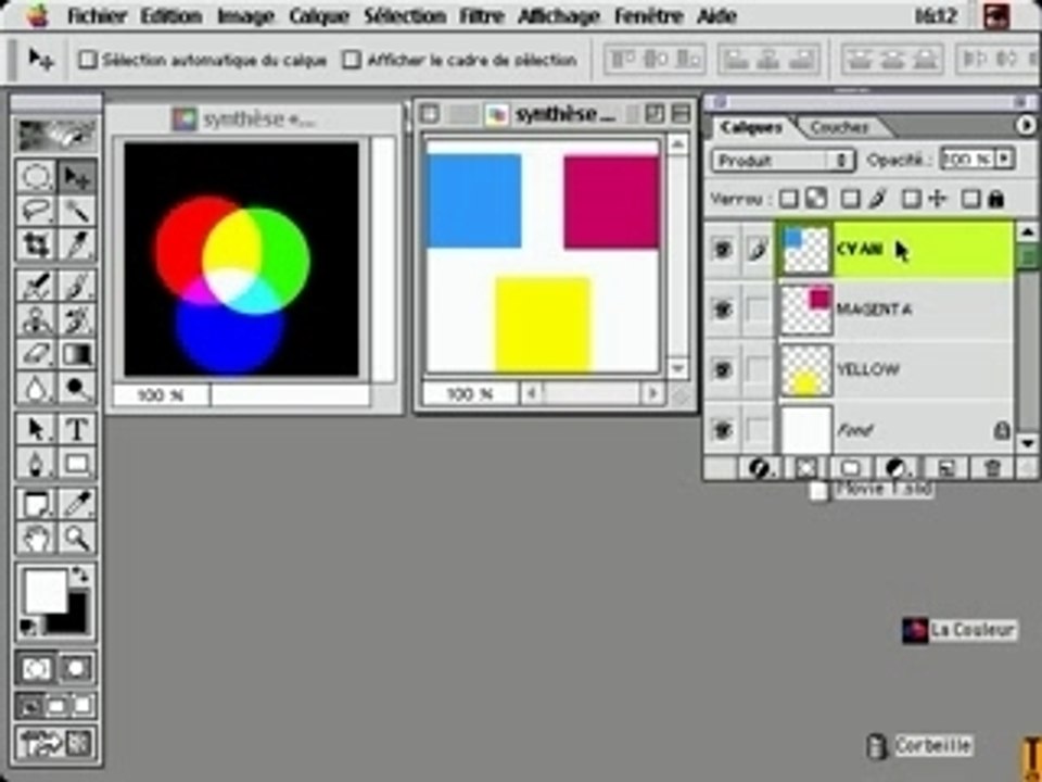 photoshop - Synthese add et soustractive