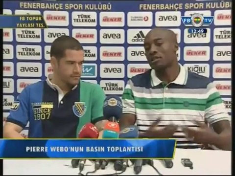 Pierre Webo'nun Basın Toplantısı - Topuk Yaylası - FB TV