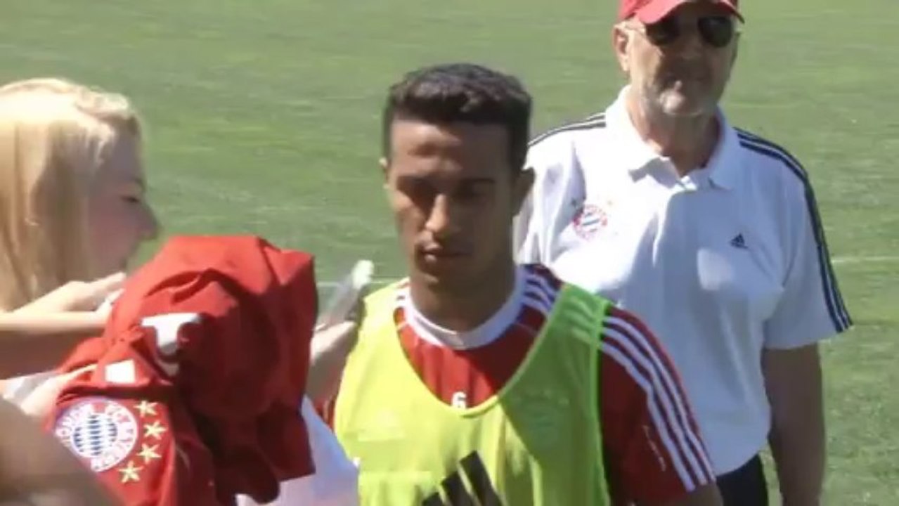 Thiago-taka beim fcb: alcantaras erste kostproben