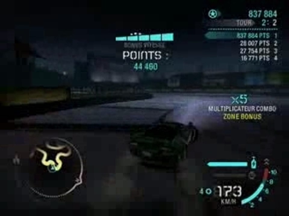 record Drift need for speed Carbon