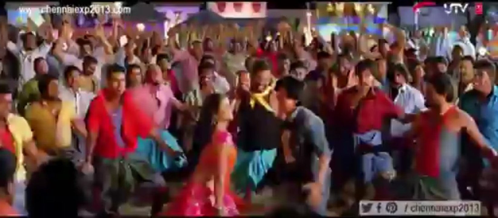 Chennai Express Song - 1 2 3 4... Get on the Dance Floor - Shah Rukh Khan & Priyamani