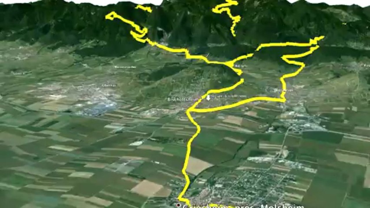 Tour Alsace 2013 - Etape 3 - Le Parcours