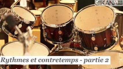 Cours de batterie : Rythmes de base et contretemps - partie 2 - HD