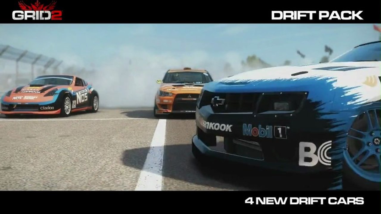 Grid 2 | "Drift Pack" Gameplay Trailer [EN] (2013) | HD