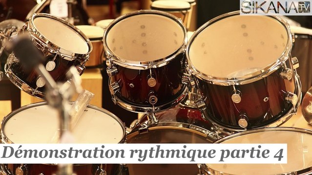 Cours de batterie : démonstration 4 - HD