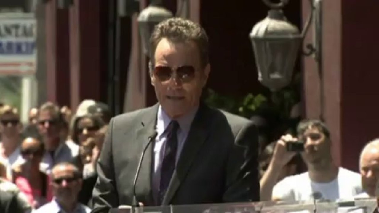 Bryan Cranston gets star on Hollywood walk of fame