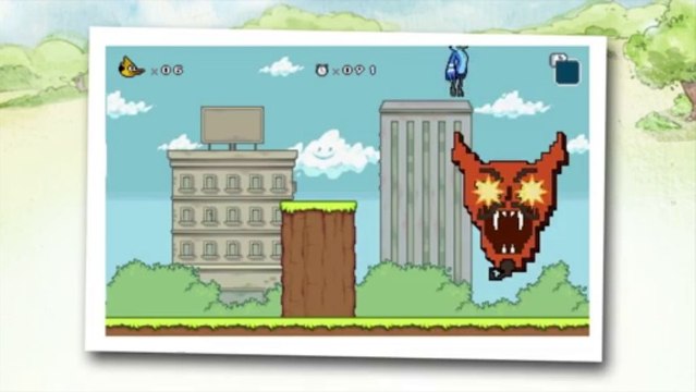 Regular Show: Mordecai and Rigby in 8-bit Land (3DS) - Trailer d'annonce