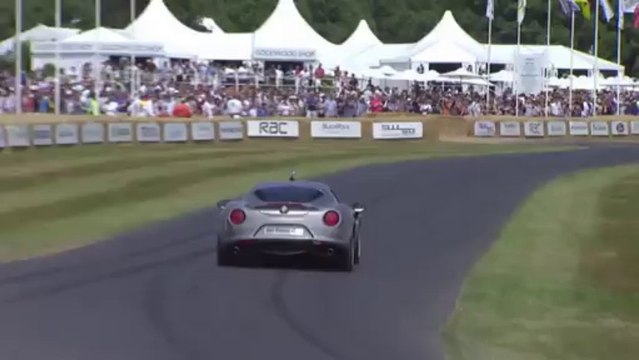 Alfa Romeo 4C en Goodwood 2013