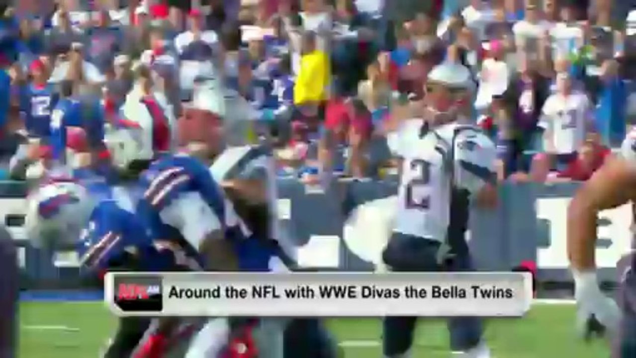 The Bella Twins on NFL AM
